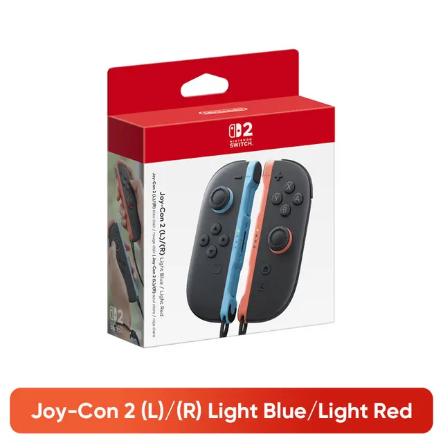 Nintendo Switch 2 Joy-Con (L)/(R) Светло-голубой Светло-красный