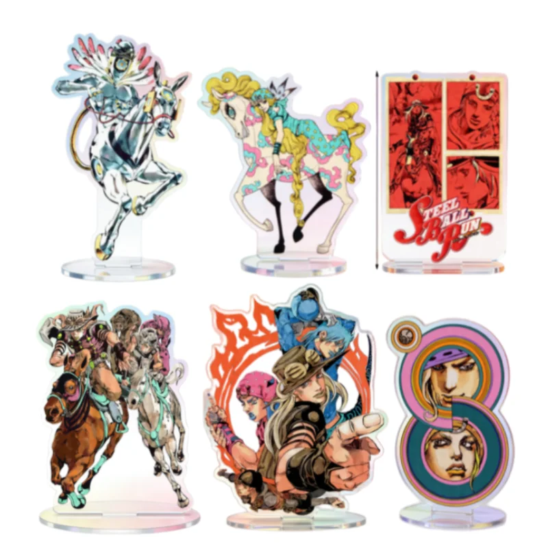 

15Cm Acrylic Standee for Steel Ball Run Johnny Joestar Anime Cartoons Standee Deskto Decoration Exquisite Gift Ornament Toys