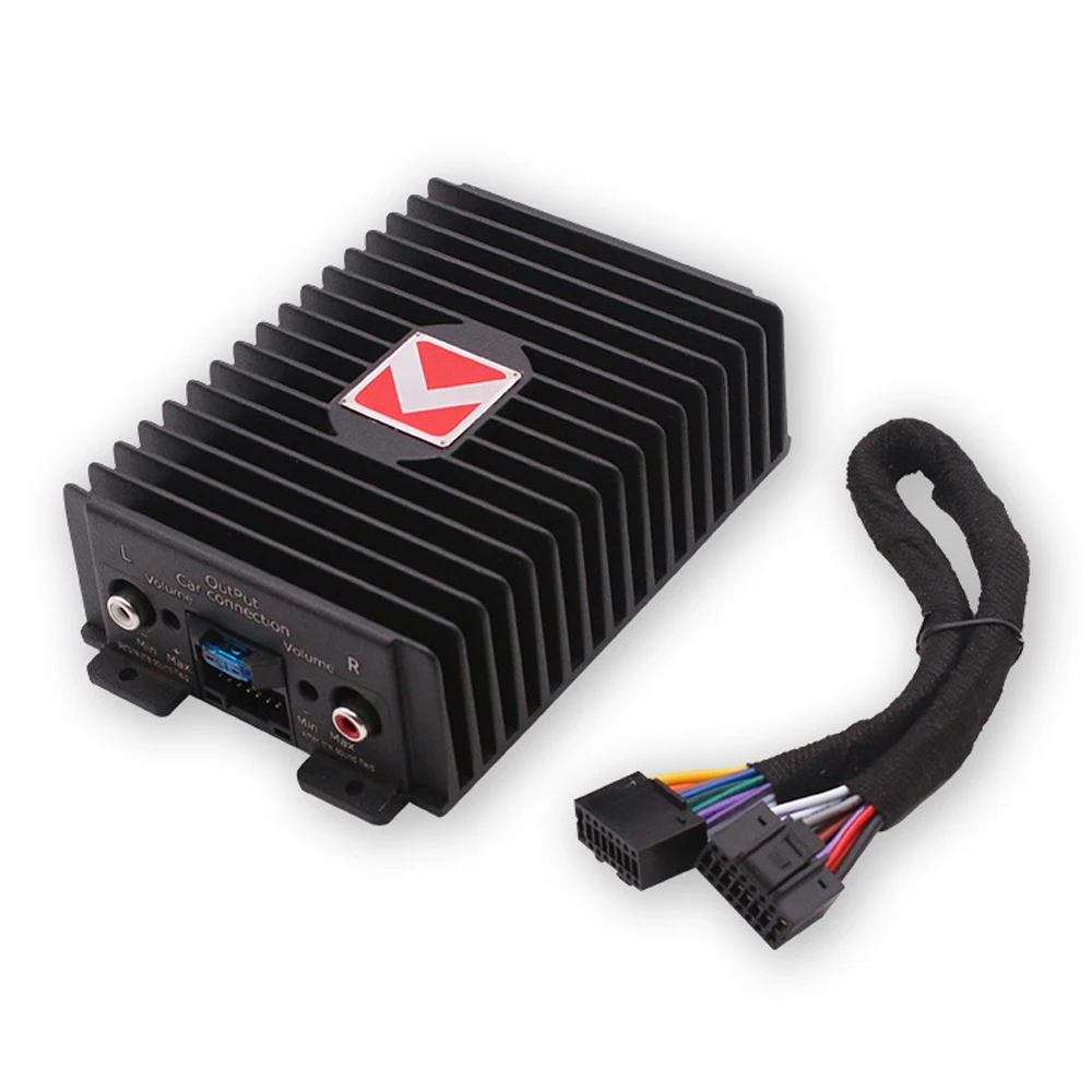 4 Channel Car Amplifier 80W×4 Class A/B Digital Audio Sound Processor Auto Audio Modify Amp Fit Android Car Player