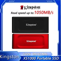 Kingston XS1000 1TB 2TB Portable solid state drive USB 3.2 Gen 2 PSSD External Hard Drive Up to 1050MB/s For Laptop and PC