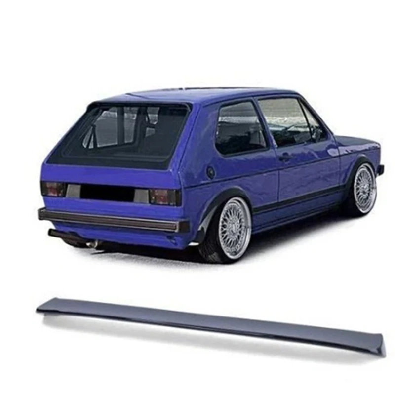 Спойлер на крышу для Volkswagen VW GOLF 1MK1 1974-1983 GOLF1 Mk1, глянцевый черный, на задний багажник, накладка на крышу, заднее антикрыло
