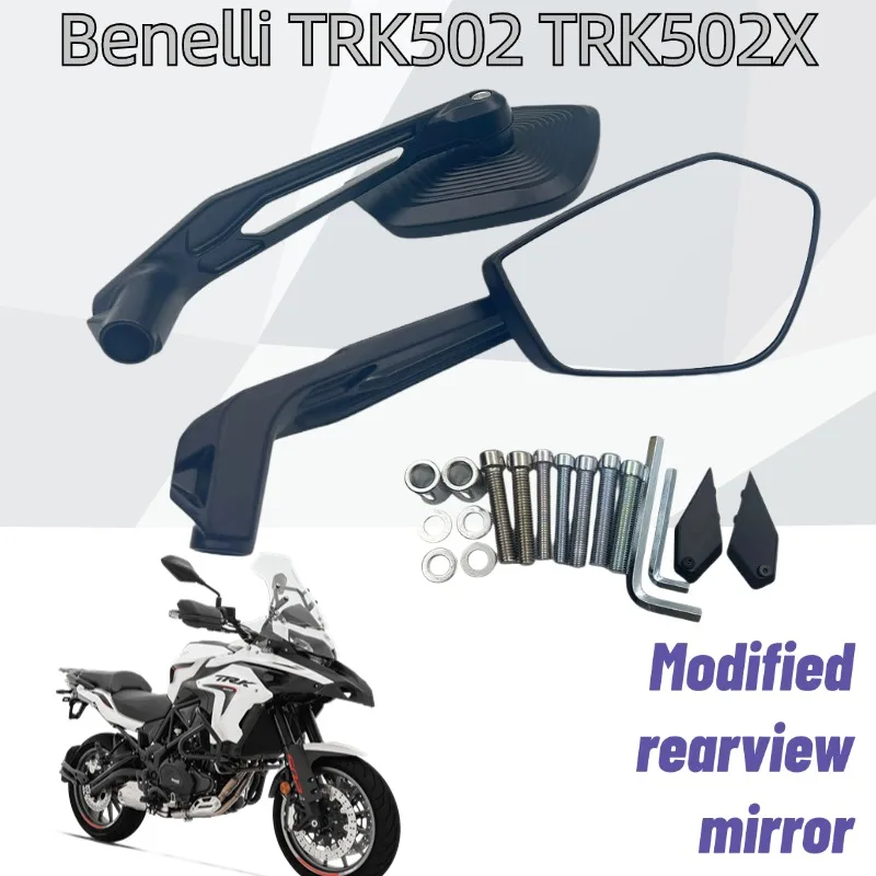 

For Benelli TRK502 TRK 502X TRK502X TRK 502 Modified Wide View Wide Angle Rearview Mirror Motorcycle Accessories Rearview Mirror