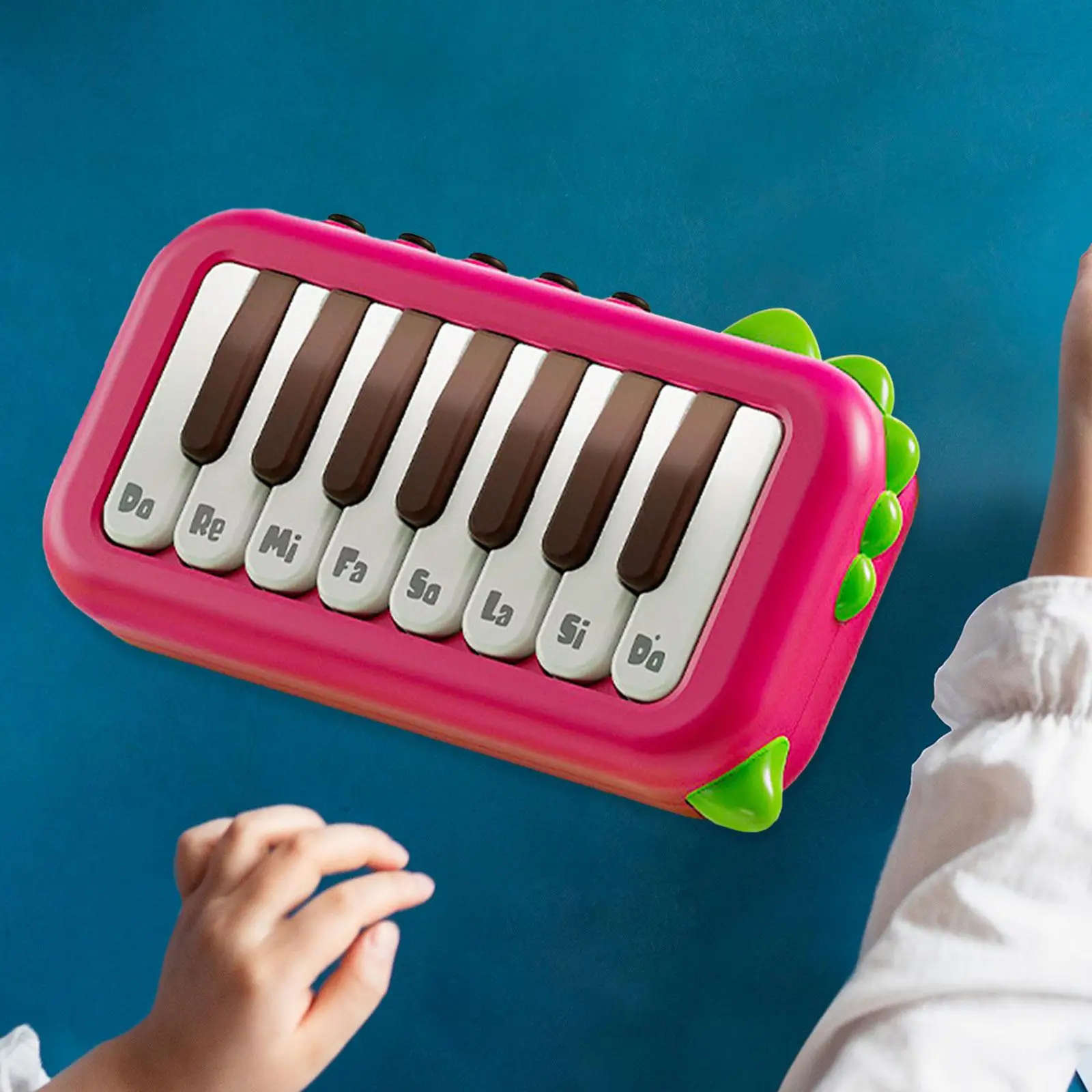 Babypianospeelgoed Elektrische toetsenborden voor kinderen 15-toetsen Elektronisch pianotoetsenbord voor 1-6 personen