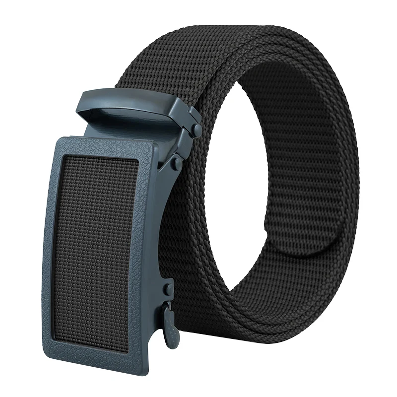 

New Unisex Automatic Buckle Belt Trend Weaving Canvas Belt Men Belt Outdoor Casual Youth Men & Women Jeans Sport Belt