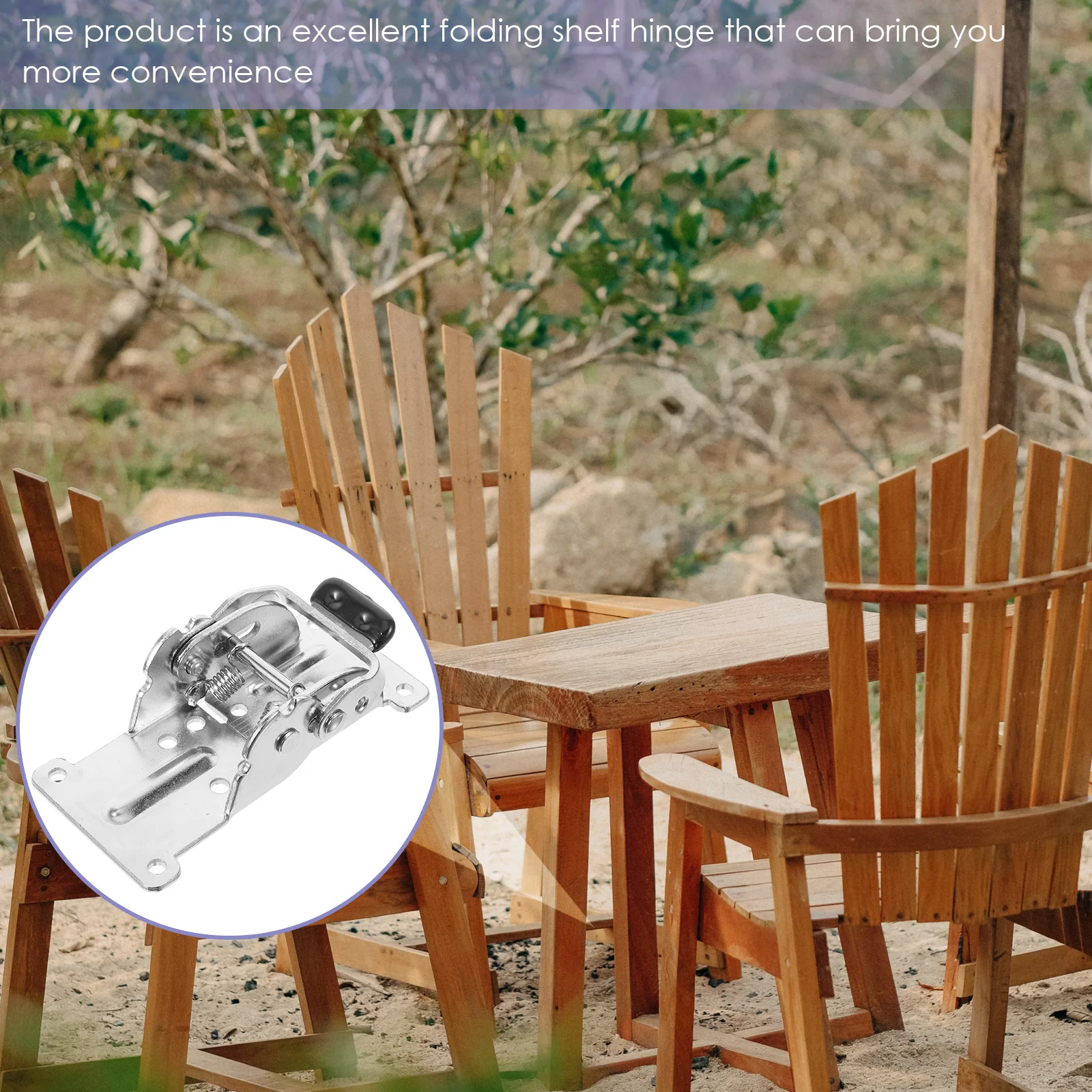 Cerniera per mensola pieghevole per carichi pesanti Cerniera di bloccaggio regolabile da 180 gradi per tavolini Gambe per mobili Stabile Affidabile Moderna