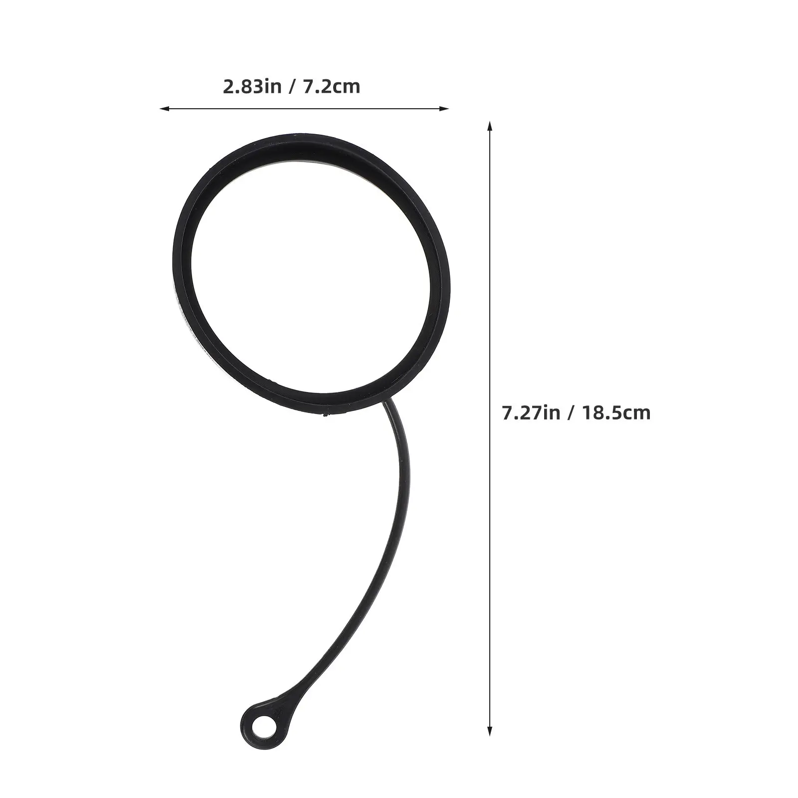 Gas Cap Seal Rope Plastic Tank Cap Tether for Car Fuel Tank Anti-Loss Design Easy Installation Universal Fit Refueling