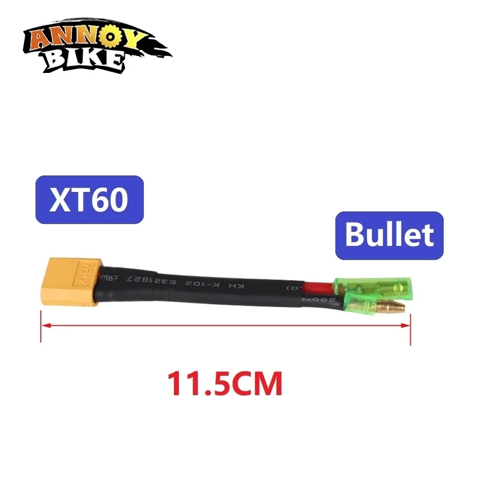 Battery Contact Electric Bicycle XT60 Dullet T Port XT90 Anderson 2 Anderson 1 Pin Port Connector Adaptor E-bike Scooter Kart