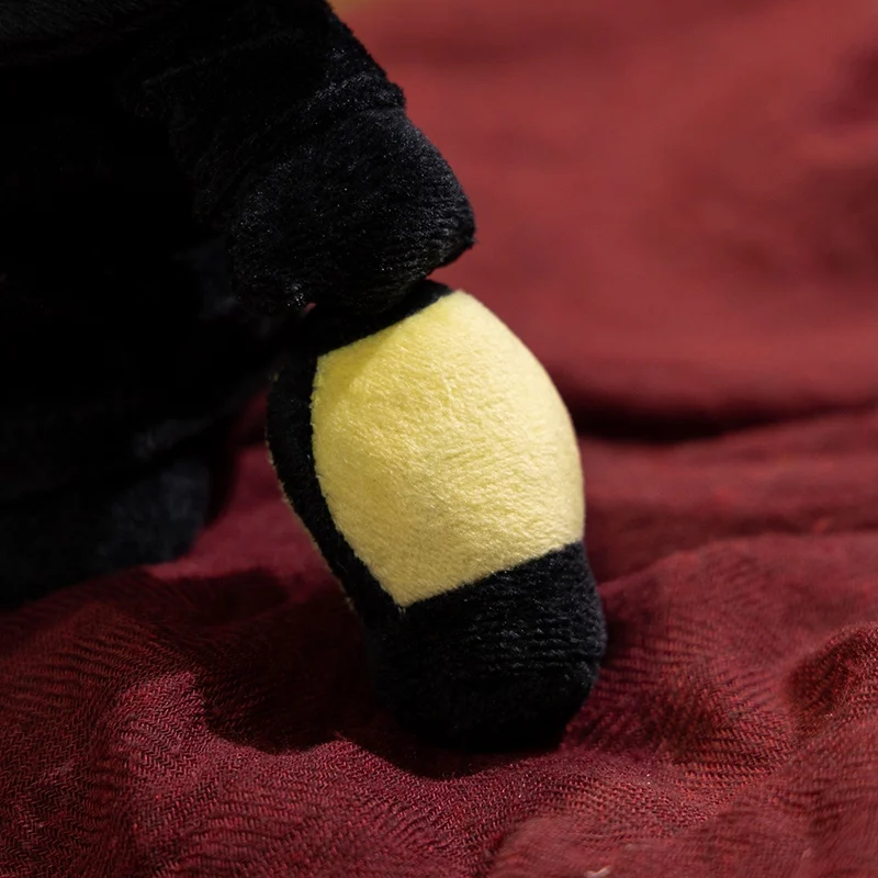 ตุ๊กตาหมออีกาฮาโลวีน ของตกแต่งเทศกาล ตุ๊กตาเรืองแสง หมอนอิงนุ่ม ของขวัญสำหรับเด็ก