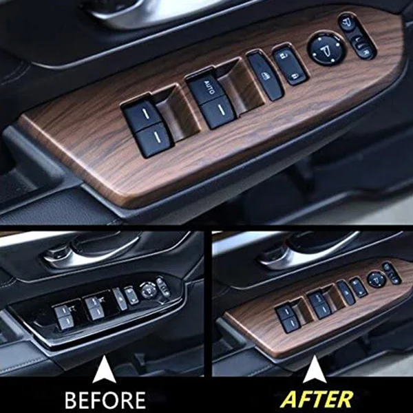 

Durable For Honda CRV CR-V 2017-2020 Inner Window Switch Panel Cover
