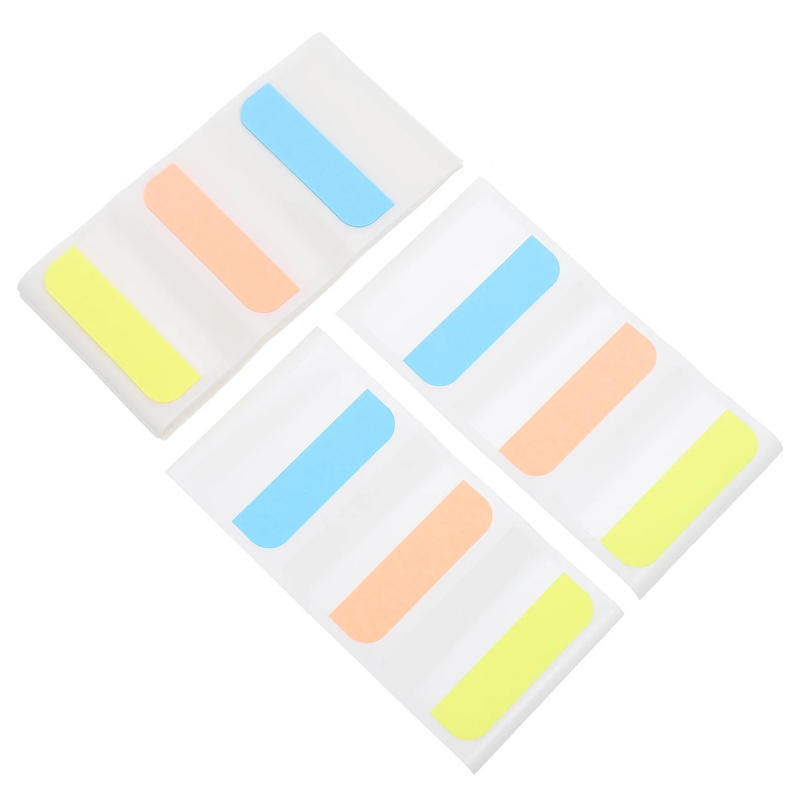 360Pcs Sticky Tabs Portable Small Size Office Memo Stickers Multipurpose Adhesive Label Decals Book Marker Supplies