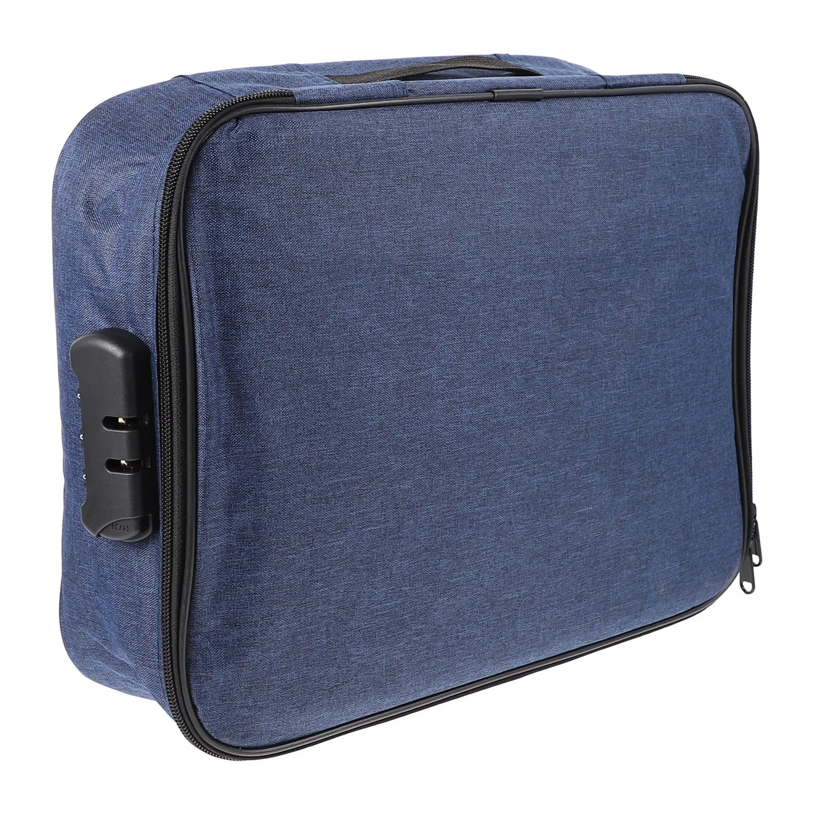 

1Pcs Portable File Bag Large Capacity Documents Storage Pouch for Certificates Books Archives Home Office School Organization