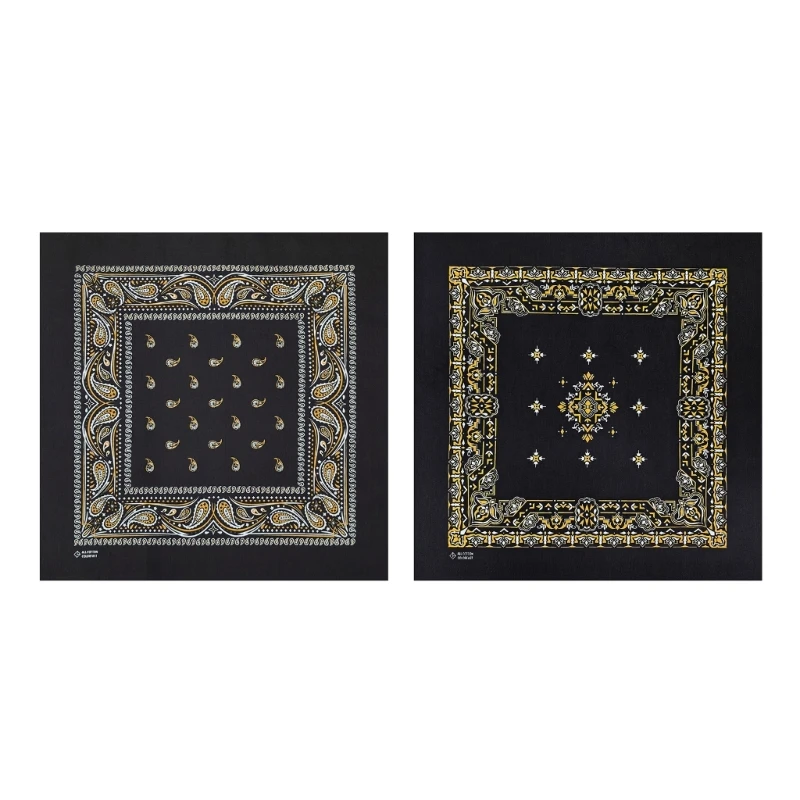 

Functional Square Scarf Elegant Fashion Handkerchief Simple Street Head Scarf