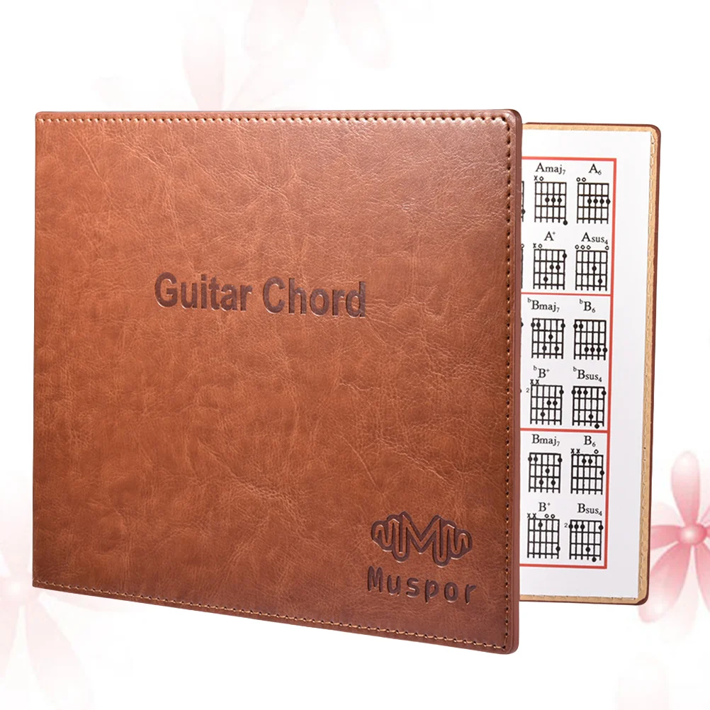 Chord Book Folk Music Portable Guitar Notebook Musical Instruments Accessory The