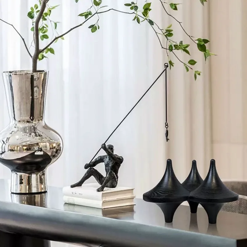 

Light Luxury Modern Creative Art Gyro Combination Ornament Home Study Soft Decoration