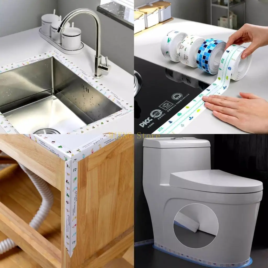 

Прозрачная уплотнительная лента для столешниц, раковины, ванной комнаты, душа, лучшая распродажа