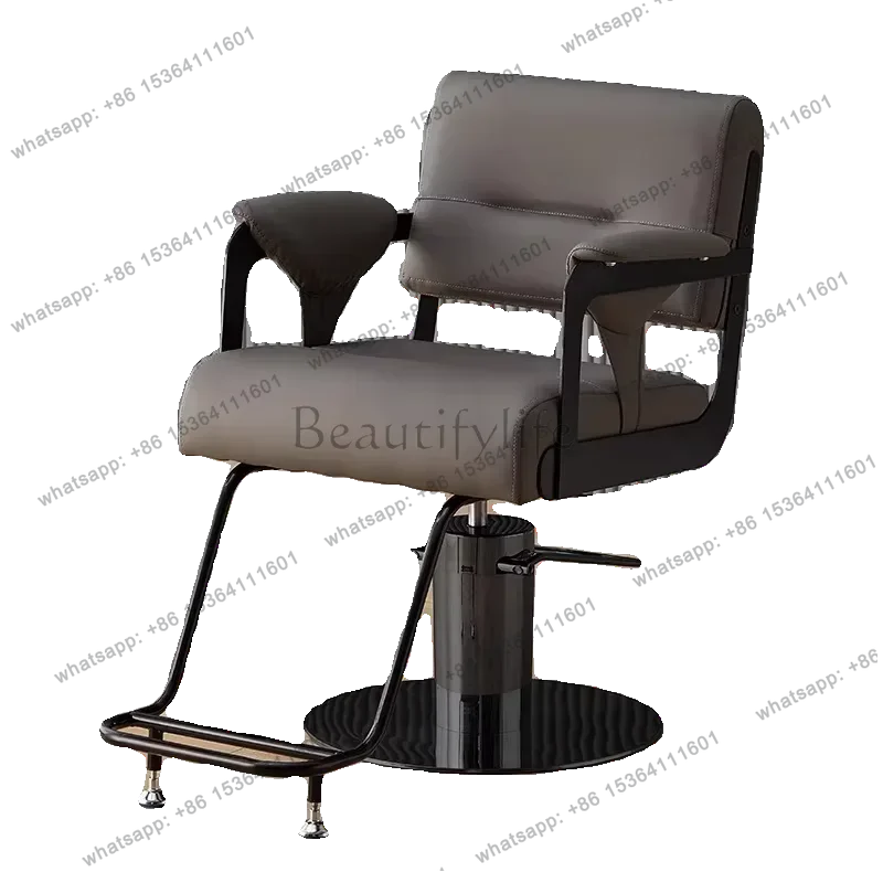 LSComfortable Chairs Barber Modern Ergonomic Trendy Professional Nordic Salon Chair Simple Quality Sillon Barbero Salon Furnit