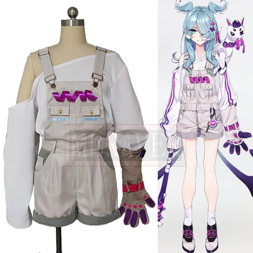 

Vtuber NIJISANJI EN Elira Pendora Pandora Uniform Cosplay Costume Halloween Christmas Party Custom Made