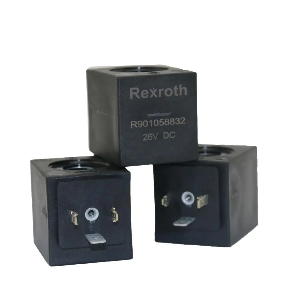 excavator part solenoid valve coil Rexroth-26VDC  for hydraulic main pump (26VDC)R901058832