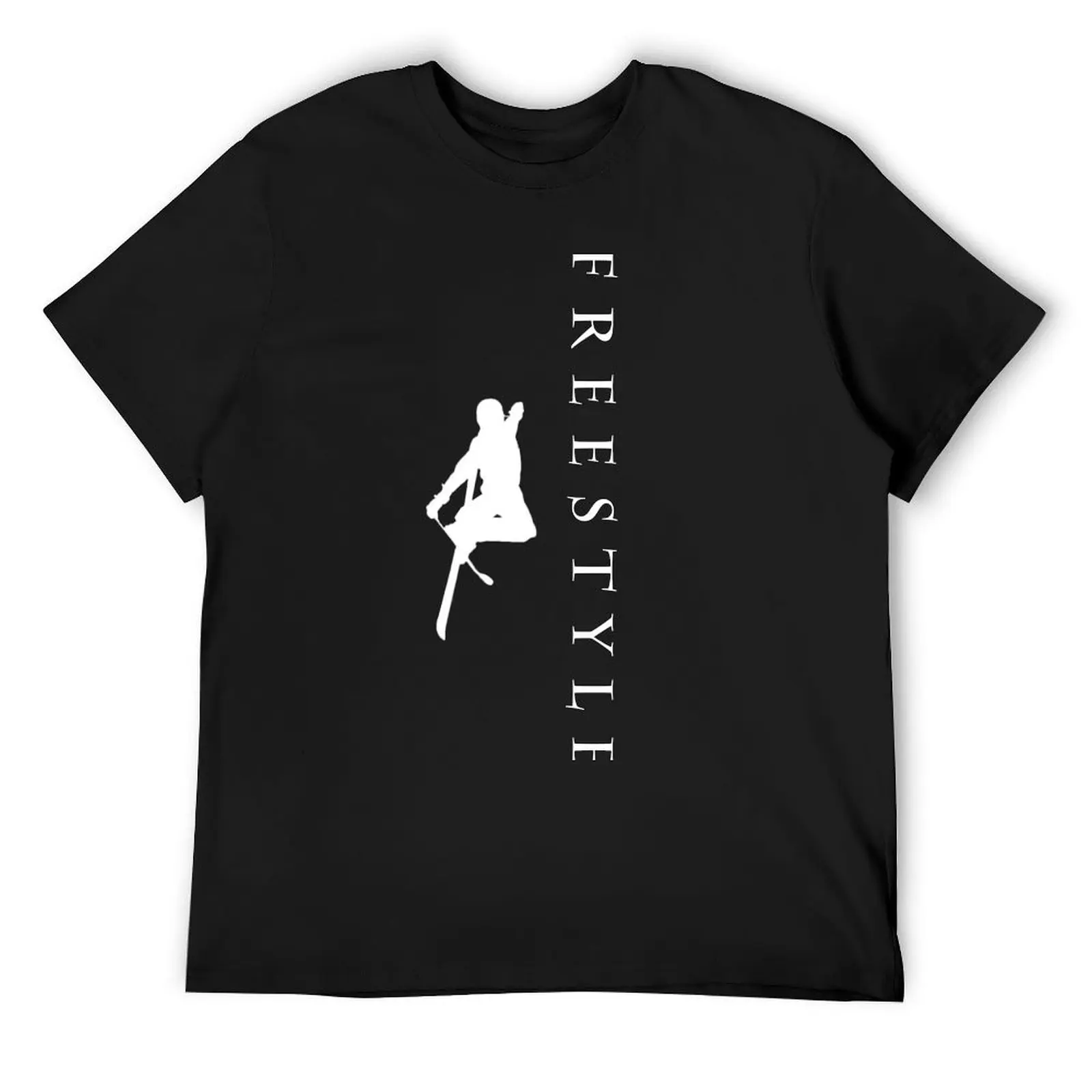 Freestyle Ski T-Shirt blanks cotton graphic tees plain t shirts for men graphic