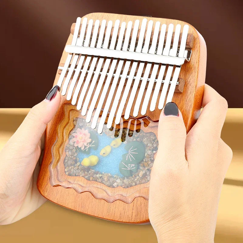 

Wood Professional Kalimba 17 Key Finger Piano Music Keyboard Love Gift Mini Kalimba Children Toy Teclado Musical Music Keyboard