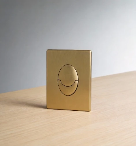 

SkateAir Double Press Pneumatic Button Compatible with GROHE Hidden Tank Sanitary Wall Panel - Bathroom Hardware