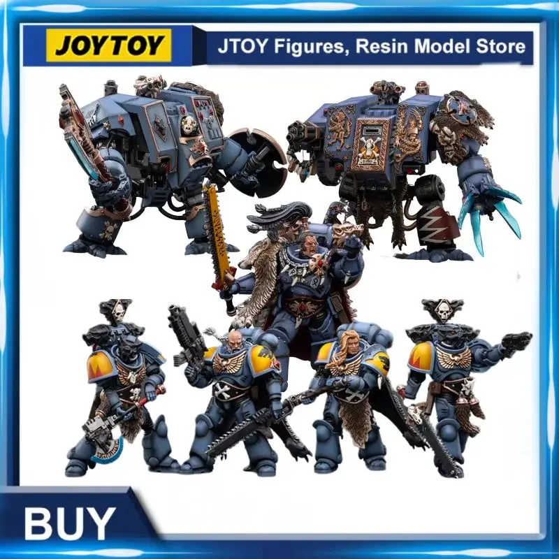 

[IN STOCK] JOYTOY 1/18 Action Figure 40K Space Wolves Serices Squads & Mechas Anime Collection Military Model Free Shippinging