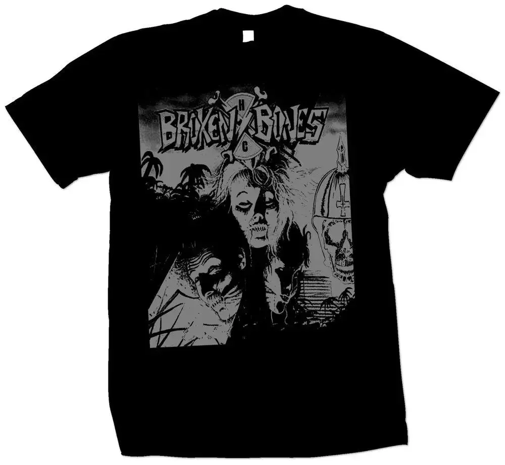 Broken Bones shirt discharge gbh exploited toxic holocaust slayer FOAD punk kbd