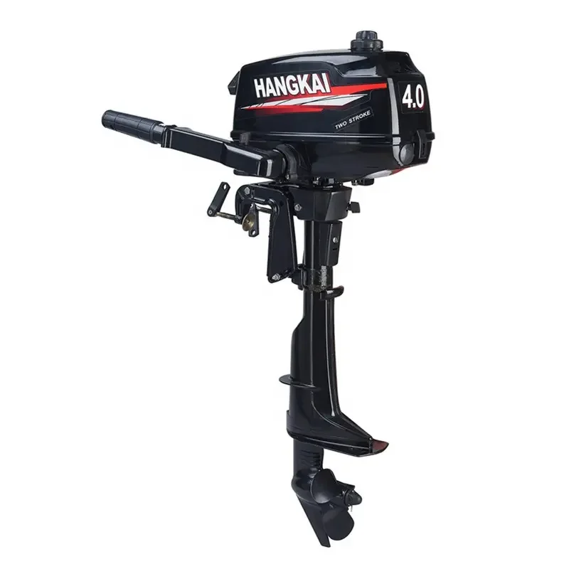 

Wholesale Gasoline Outboard Motor Hangkai Outboard Boat Motors 4 HP 2-Stroke Marine Engine Water Cooled