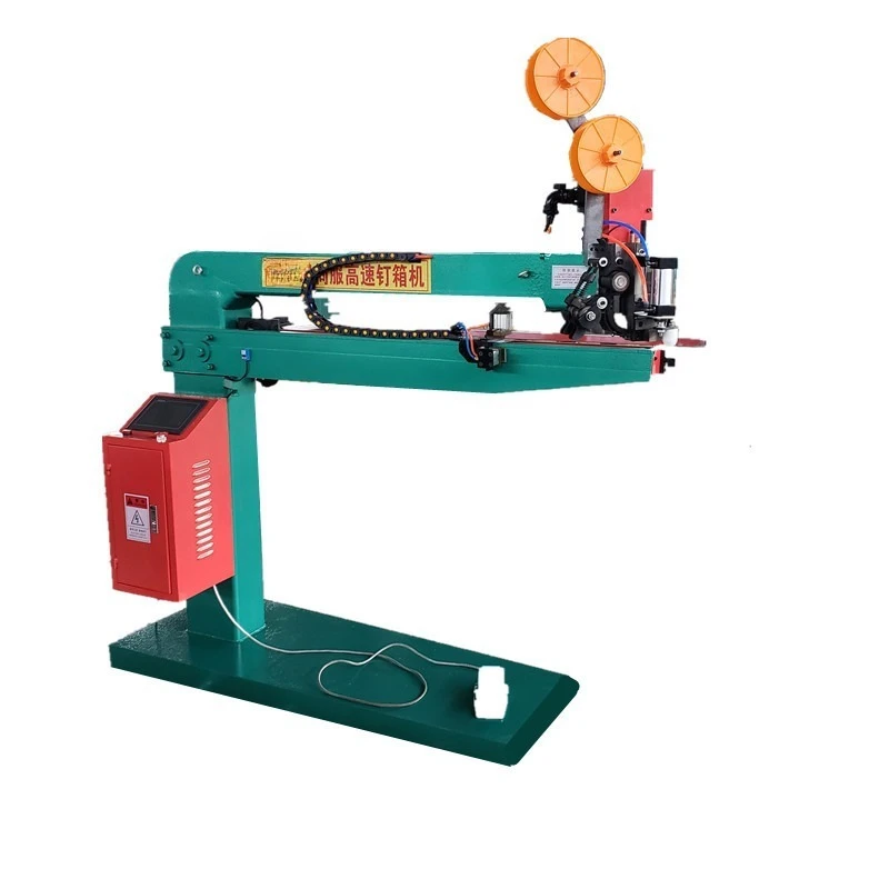 Manual Corrugated Carton Box Stitching Machine Cardboard Stitcher Machine Nail Packing Machine
