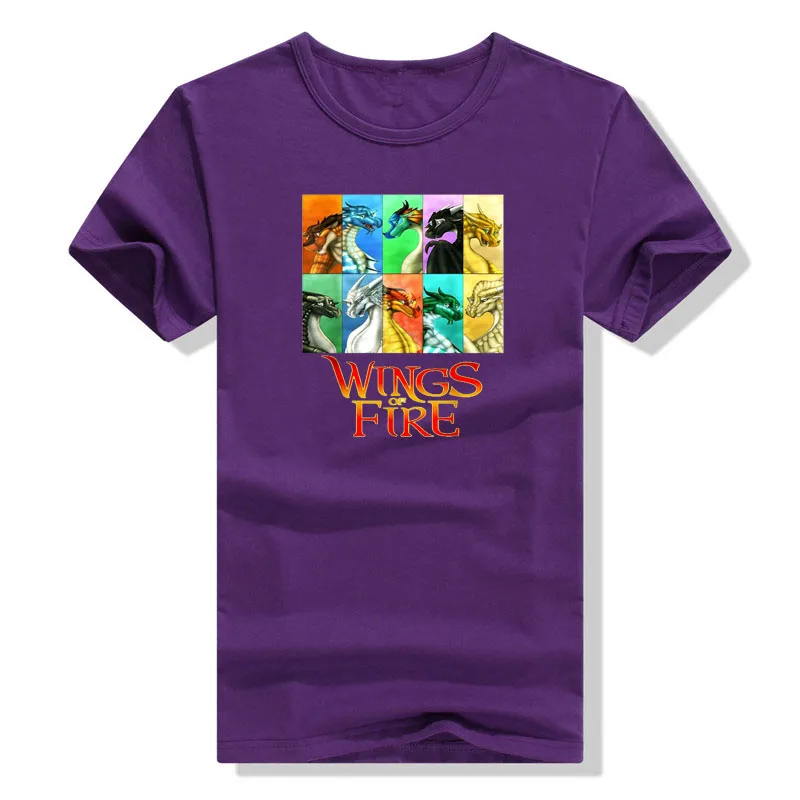 Vintage Wings of Fire - All Together Geschenk für Männer, Frauen, Jungen T-Shirt Lustiges Drachen-T-Shirt Neuartige Geschenke Kurzarm-Bekleidung – Detail 14