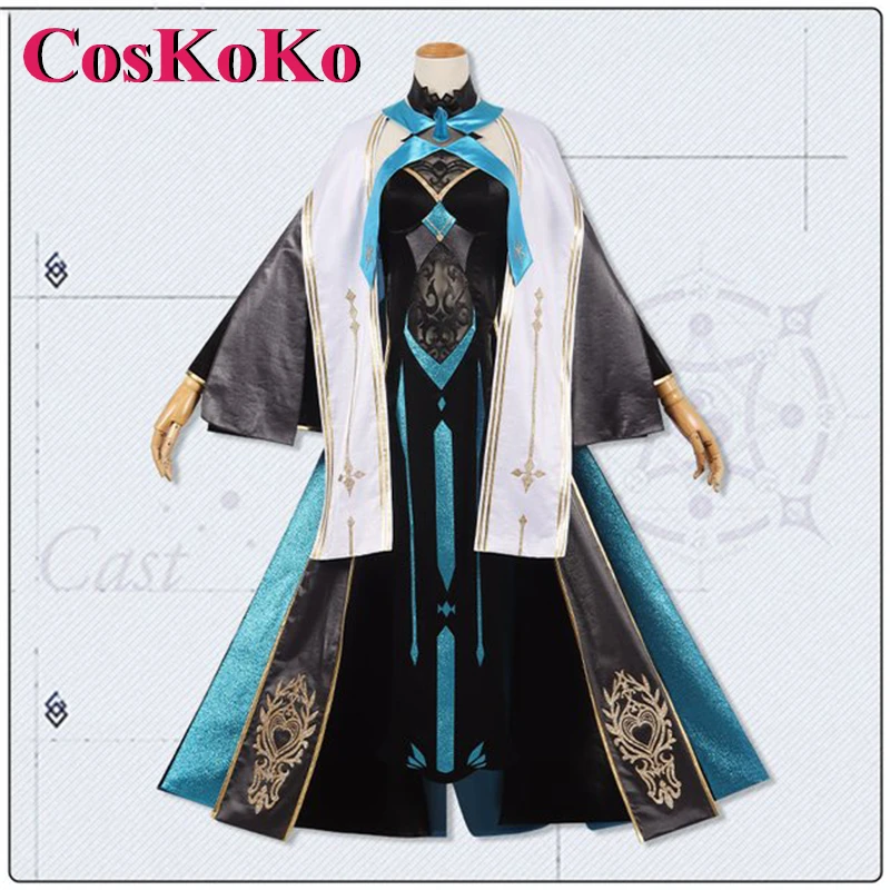 【Customized】CosKoKo Morgan Cosplay Game Fate/Grand Order FGO Costume Sweet Elegant Uniform Halloween Party Role Play Clothing