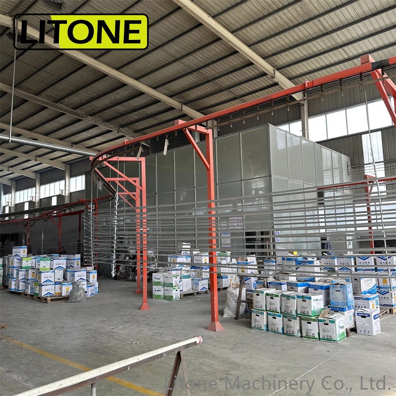 Powder Coating Paint Curing Oven System Aluminum Electric Heating For Painting Equipment Drying Ovens Spray Booths