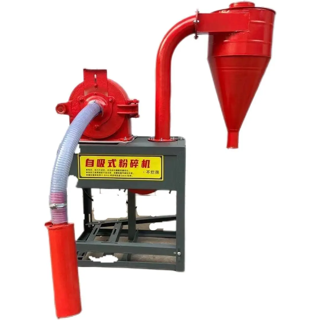 Factory Mini Flour Milling Grinding Machine Rice Corn Pepper Cereal Grinder Electrical Corn Grain Flour Mill Crushing Machine