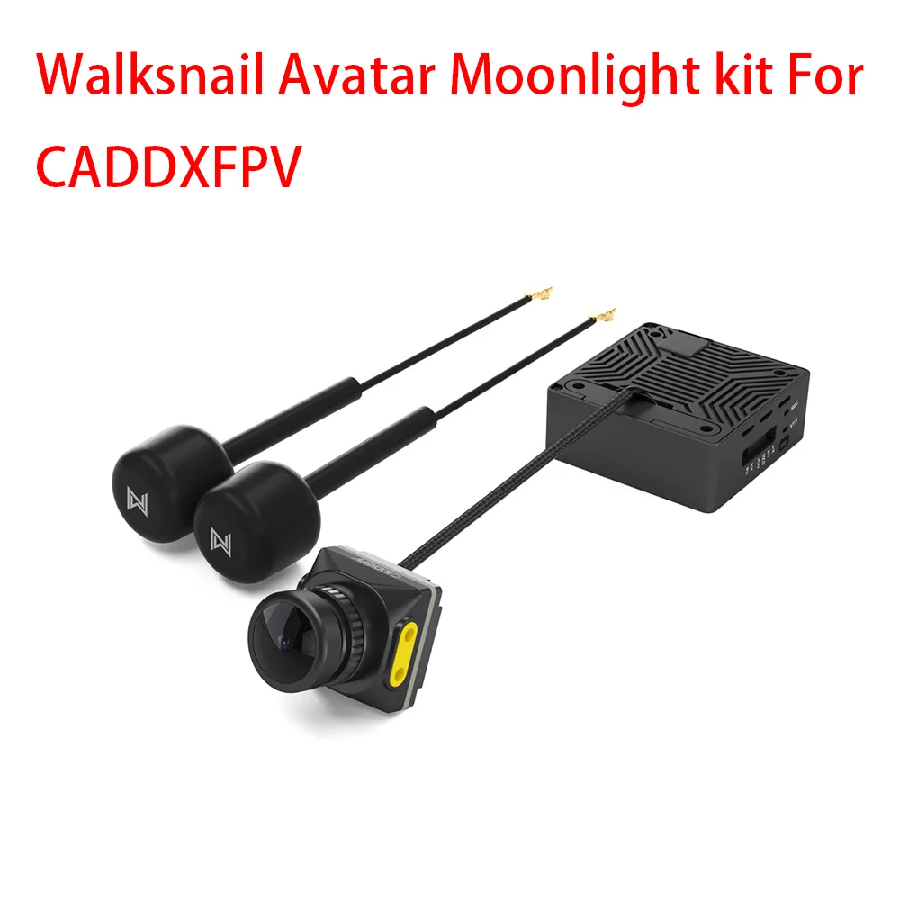 Original CADDXFPV Dron Walksnail Avatar Moonlight Kit For CADDXFPV Drones HD 4k 60FPS Camera Built-in EIS FOV 160° Dual Antennas