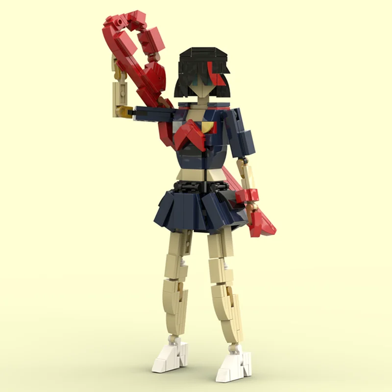 308 個 MOC 美少女戦士ライクー・マトイ アイデアと CUUSOOed モデルビルディングブロック アーキテクチャ クリスマスギフト 組み立て教育ブロックおもちゃ 子供向け