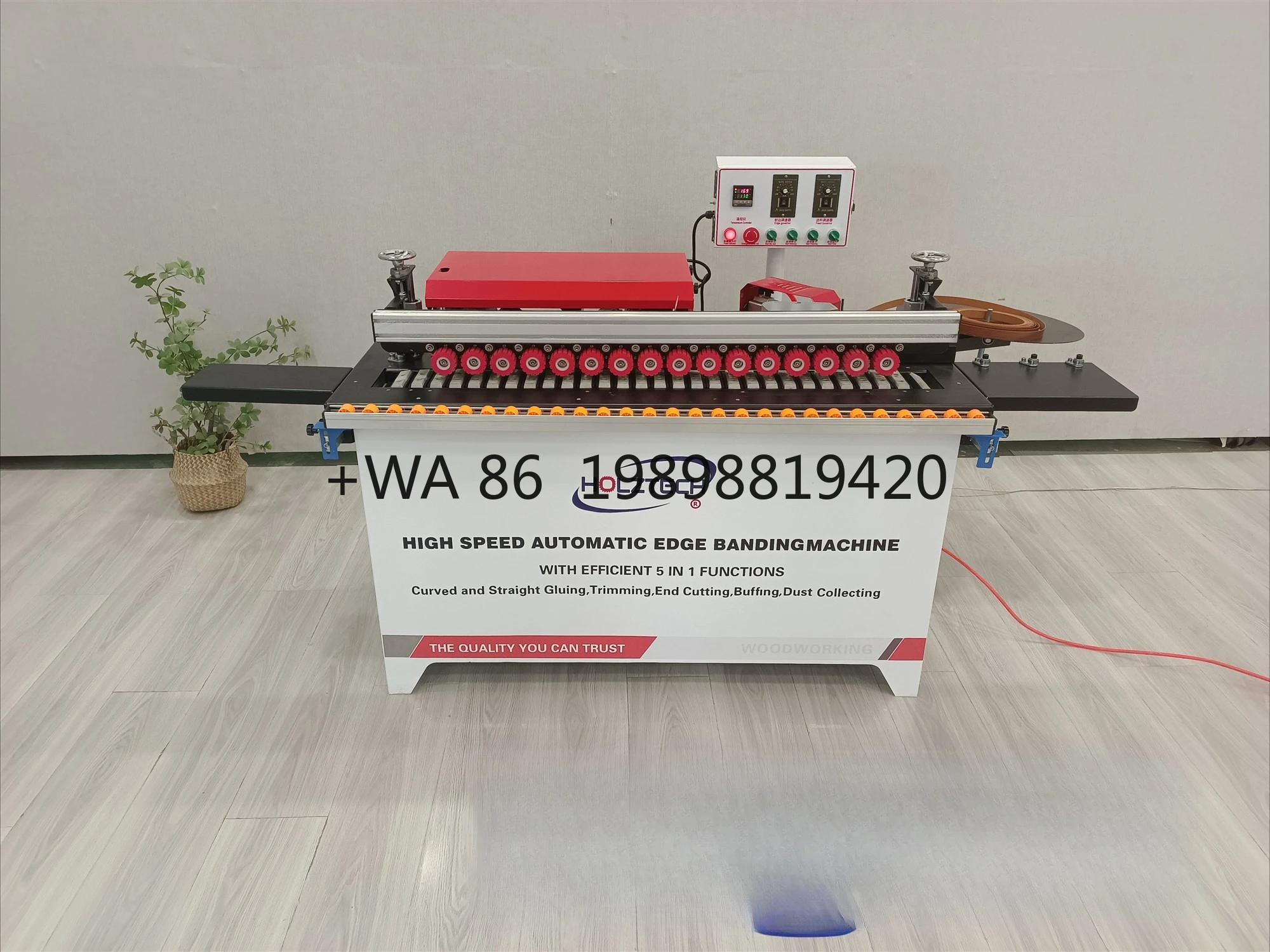 Banding Machine Woodworking Machinery Factory Price Pvc Manual EDG Wood Processing Bending Automatic with Fumigation Edge