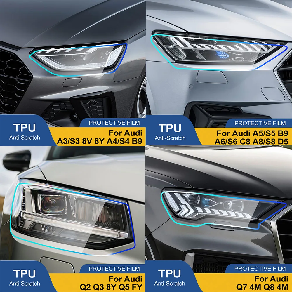 For Audi High-Gloss…