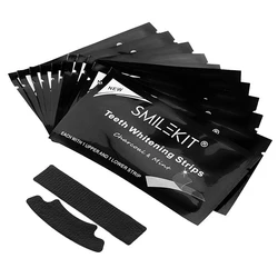 Bamboo Charcoal Whitening Teeth Strips, Mint Scented Teeth Cleaning, Oral Care for Adult, Esmalte White Tool, 7 Pares