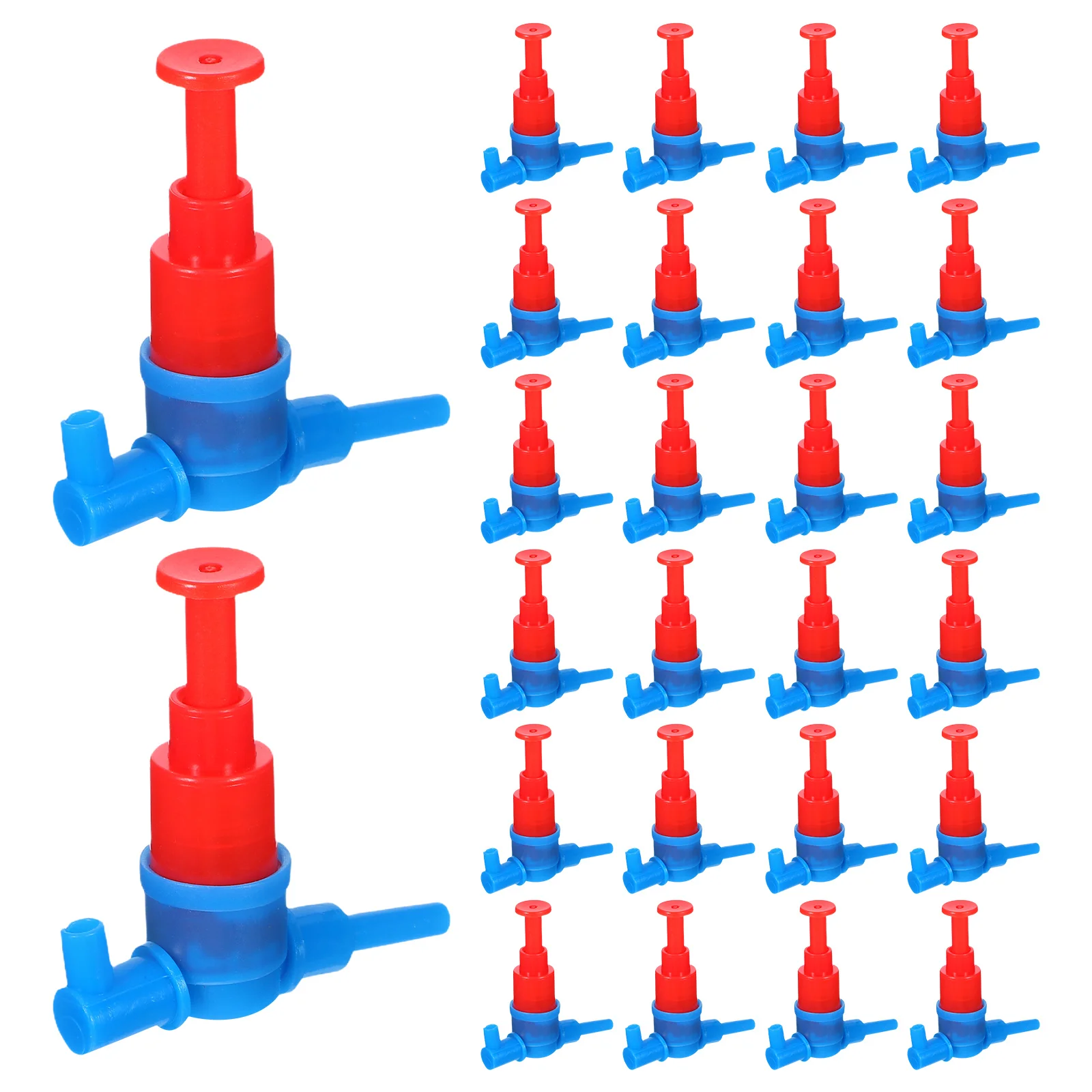 50 قطعة استبدال مدفع المياه آلية المضخة البلاستيكية عالية الكفاءة لرشاشات المياه في الهواء الطلق أداء رذاذ موثوق