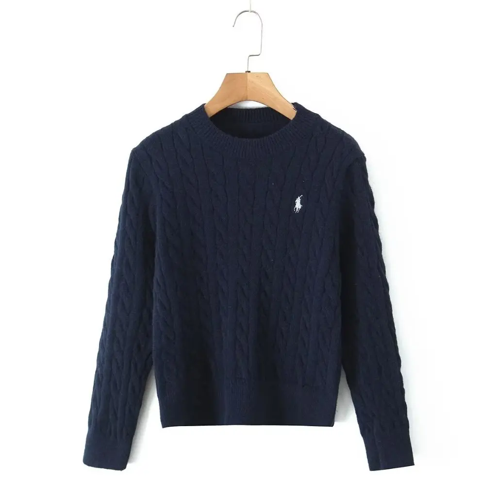

Autumn Fashion Women's Academic Style Long Sleeve Pullover Sweater Online Sale C54024