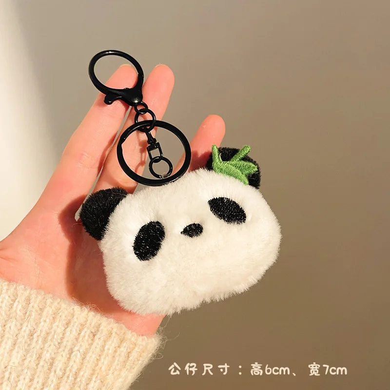 Cartoon Plüsch Puppe Schlüsselbund Tasche Charms Capybara Stern Bär Kaninchen Frosch Panda Erdbeere Bär Gans Puppe Schlüsselanhänger Weihnachtsgeschenke