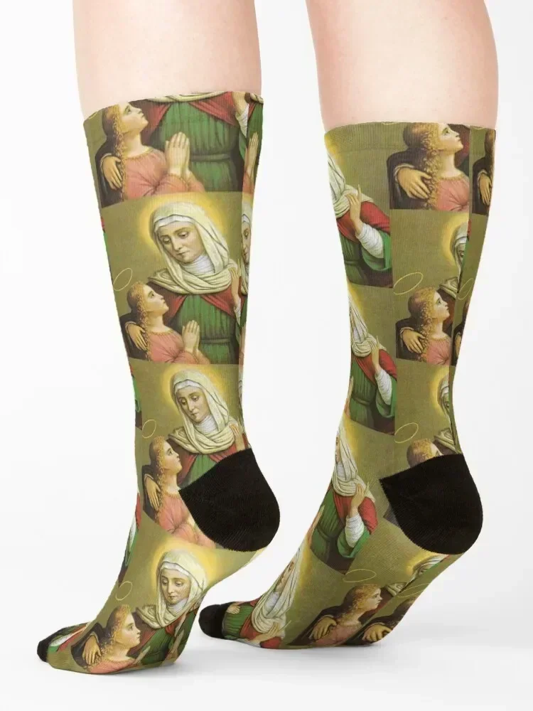 Saint Anne Socks Crossfit new year basketball Wholesale Male Socks Women's
