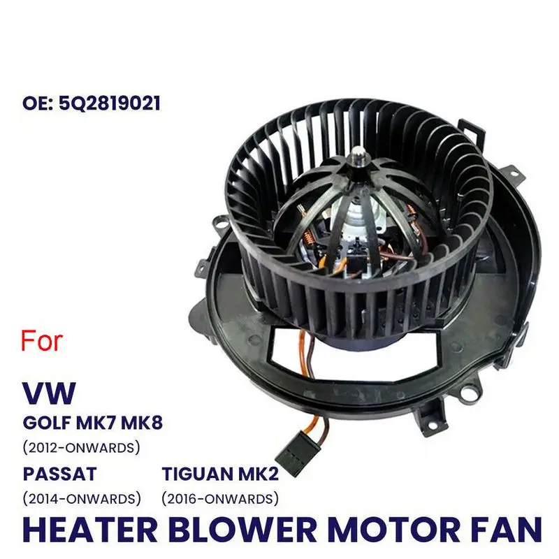 Verwarming Blower Motor Ventilator Voor Vw Golf Mk7 Mk8 Passat 3g2 Tiguan Mk2 5q2819021a Rhd