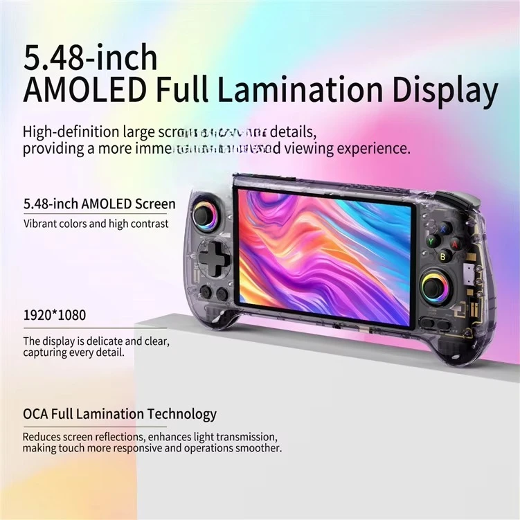 Handheld Game Console Android Video Game Console 5.48 inch