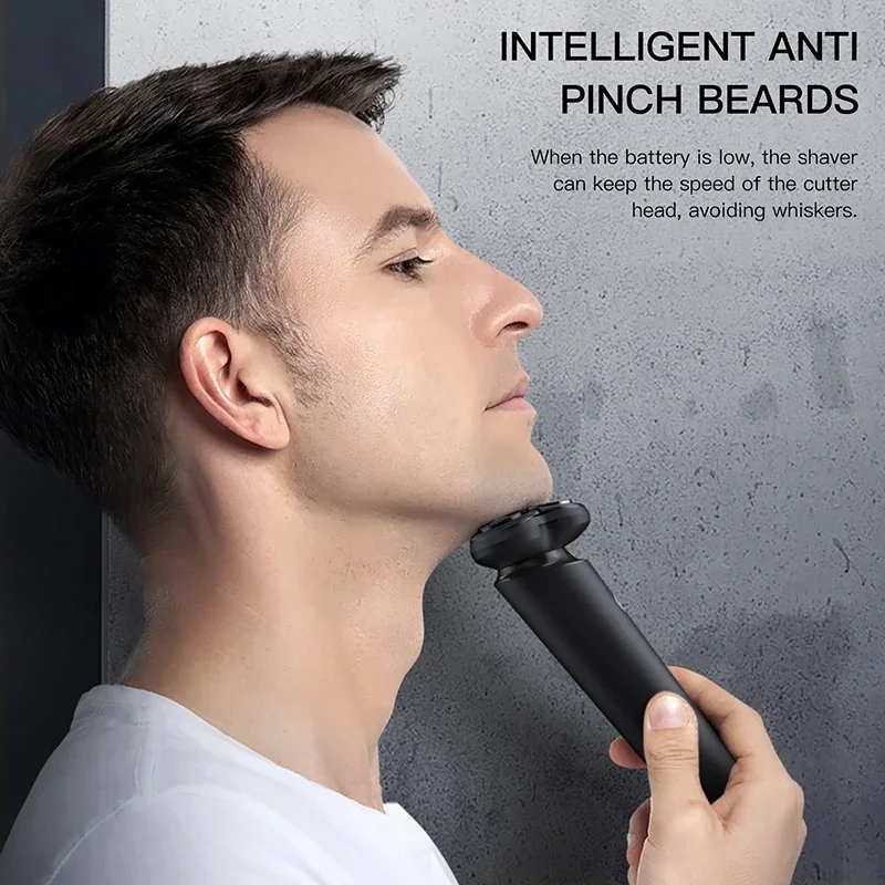 Xiaomi ENCHEN ビクターブラックストーン 7 電気シェーバー男性用磁気カッター刃ポータブルひげトリマー Type-C 充電式
