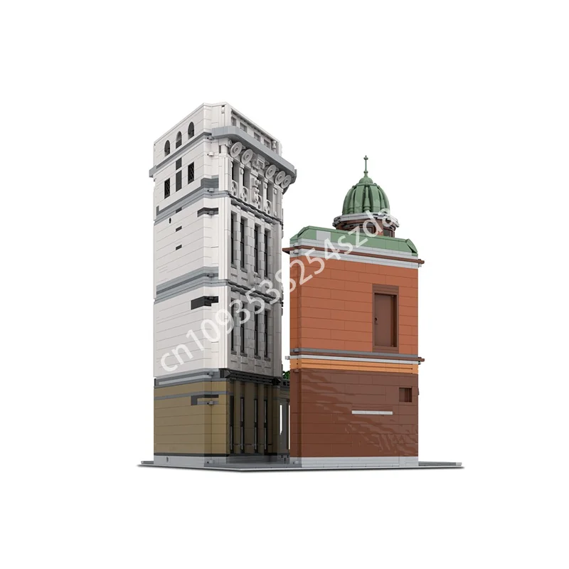 4049PCS MOC City Flatiron Street Views Modular Building Blocksซ้อนอิฐสร้างสรรค์ของเล่นเด็กของขวัญDiyการศึกษา