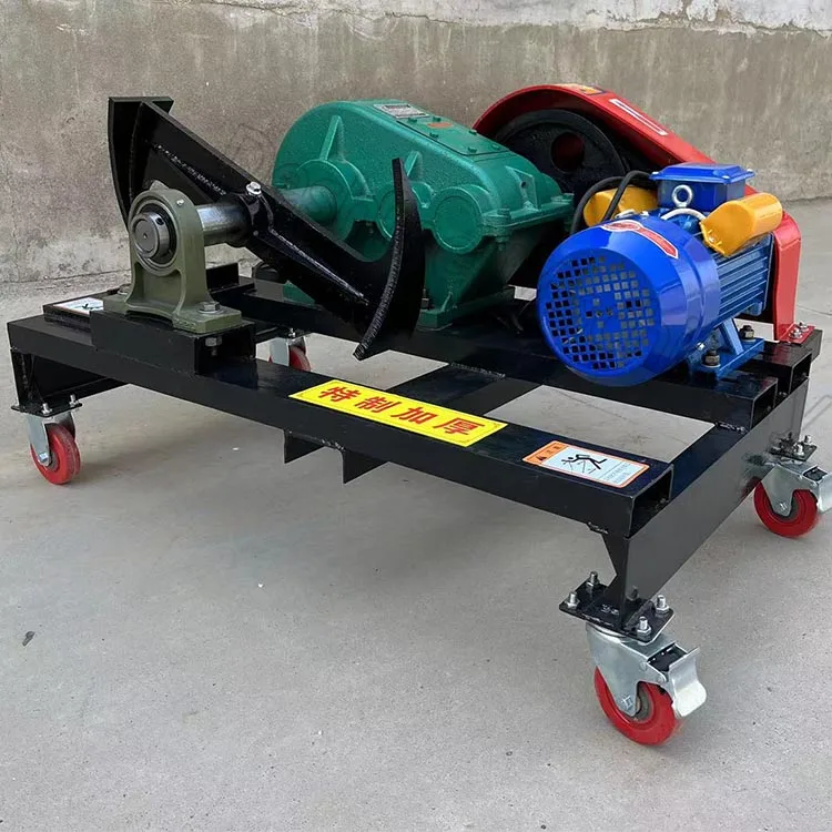 Firewood Processor Machine Log Splitter With Double Knife for Wood Cutting and Splitting