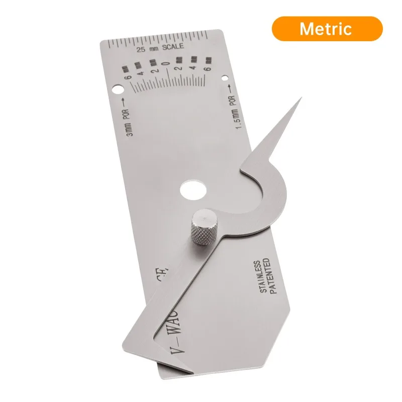 metric-british-v-wac-welding-measurement-and-testing-tool-stainless-steel-welding-cone-depth-gauge-gap-gauge-inch-millimeter