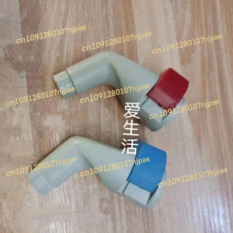 

Jinbao ak96 old red and blue bypass connector plus tube without magnetic original disassembly hemodialysis machine accessories