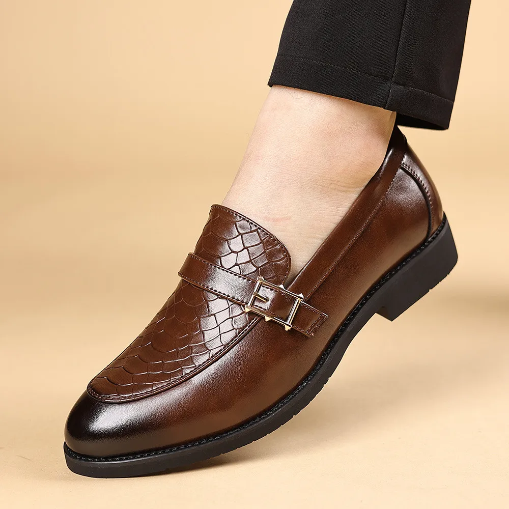 Luxury Men's Leather Shoes Comfortable Loafers Slip on Male Moccasins Non Slip Driving Shoes High Quality Men Shoes Plus Size 48